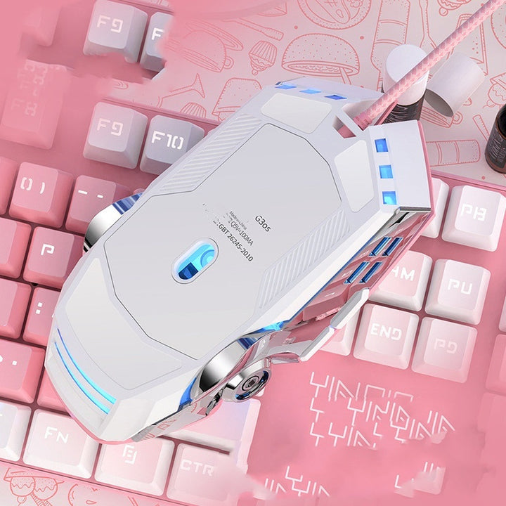 Wired Ergonomic Gaming Mouse with 7 Buttons and 3200 DPI