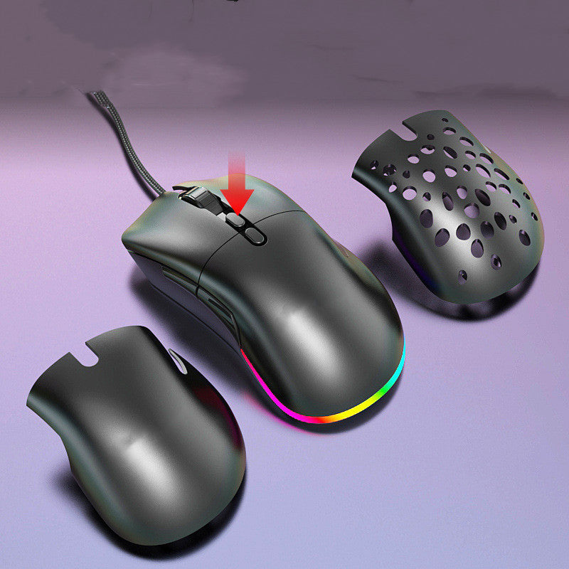 M88 Hollow Gaming Mouse – Wired & Wireless Options