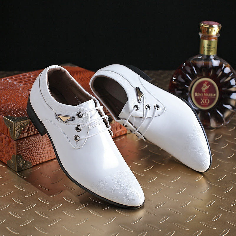 Men's Formal Leather Oxford Dress Shoes for Office & Weddings