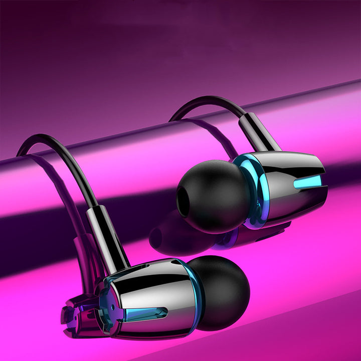 Wired In-Ear Headphones with Deep Bass Subwoofer Sound