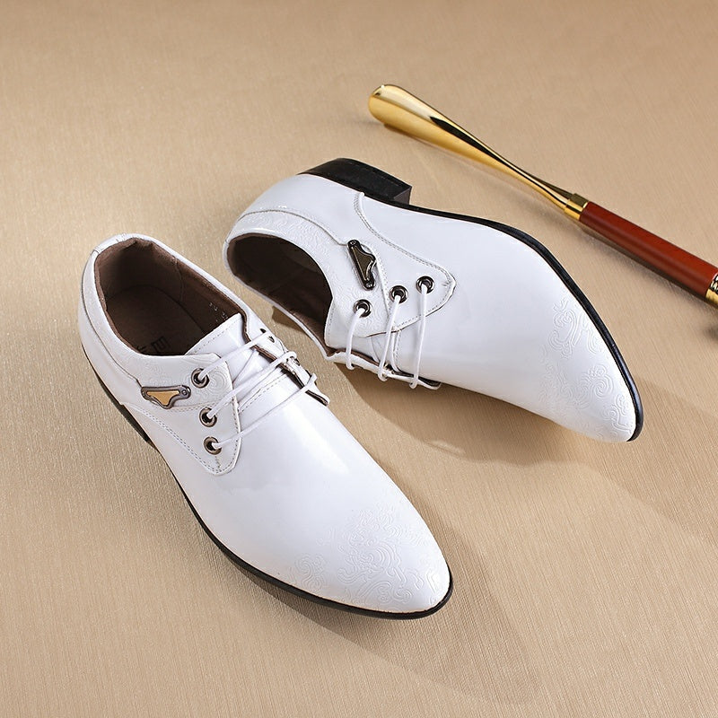 Men's Formal Leather Oxford Dress Shoes for Office & Weddings