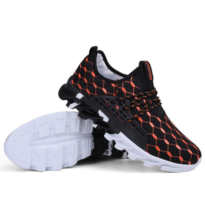 Men's Breathable Running Shoes Lightweight Waterproof Trainers