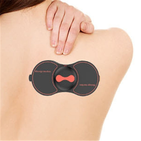 Portable USB Pulse Neck Massager Patch for Pain Relief Therapy