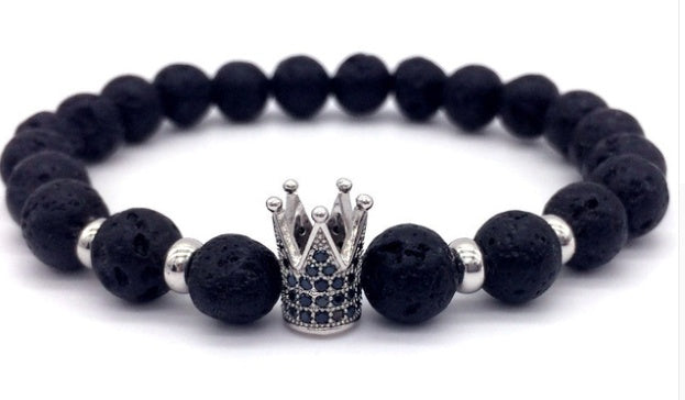 Men’s Crown Bracelet – Stylish Metal Wrist Accessory