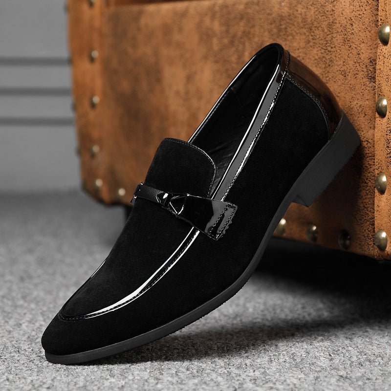 Men's Formal Slip-On Leather Shoes – Classic Business & Wedding
