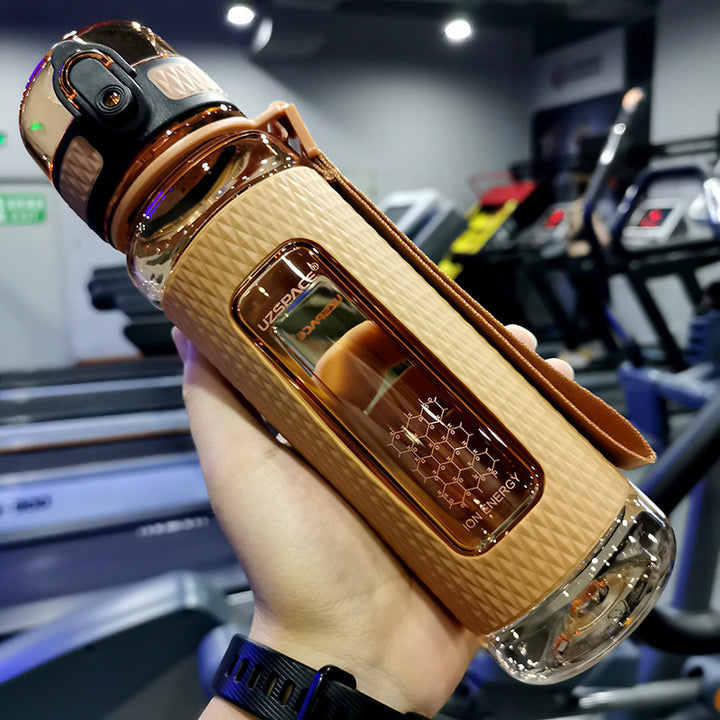 Sports Water Bottles Gym Leak-proof Drop-proof Portable Shaker
