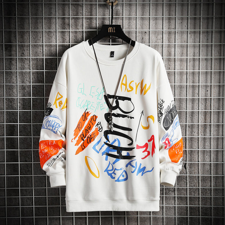 Oversized Crewneck Sweatshirt – Harajuku Hip Hop Streetwear