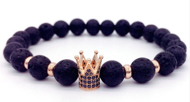 Men’s Crown Bracelet – Stylish Metal Wrist Accessory