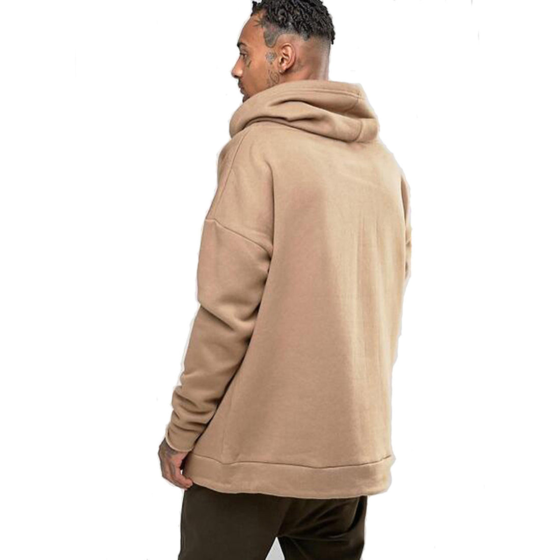 Men’s Fleece Pocket Hoodie – Warm Winter Pullover Sweatshirt