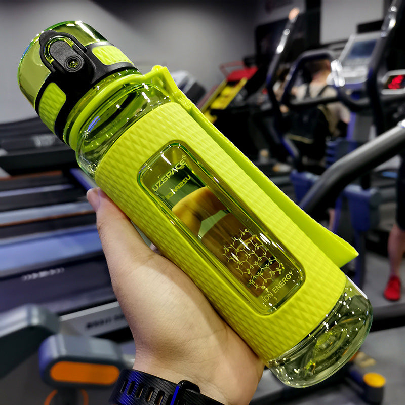 Sports Water Bottles Gym Leak-proof Drop-proof Portable Shaker