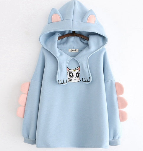 Merry Pretty Women's Oversized Cotton Hoodie Sweatshirt