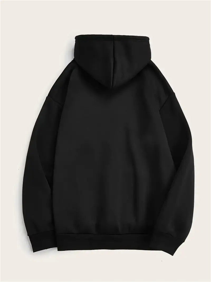 Women's Motorcycle Print Hoodie – Casual Long Sleeve Top