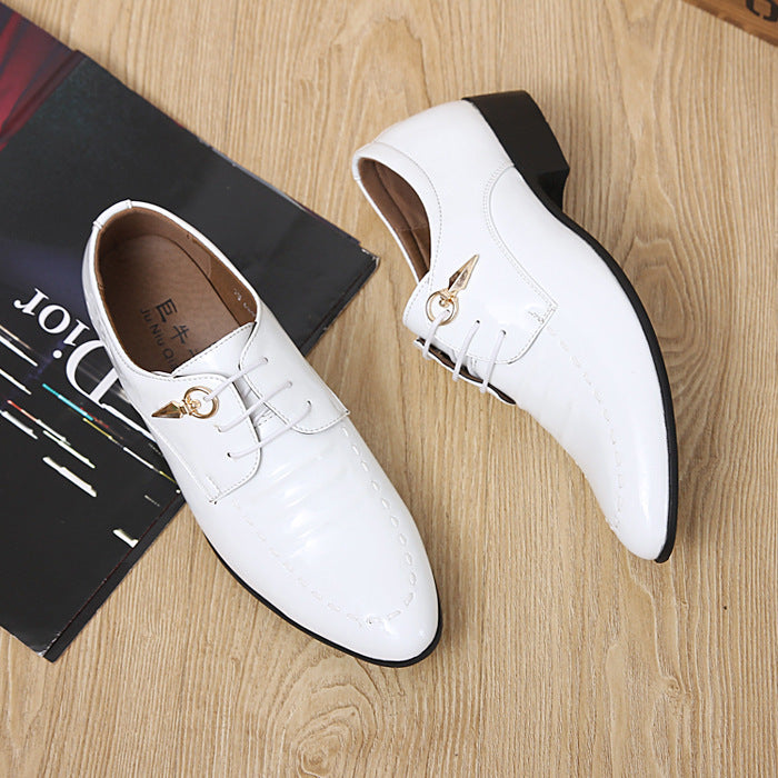 Men's Formal Leather Oxford Dress Shoes for Office & Weddings