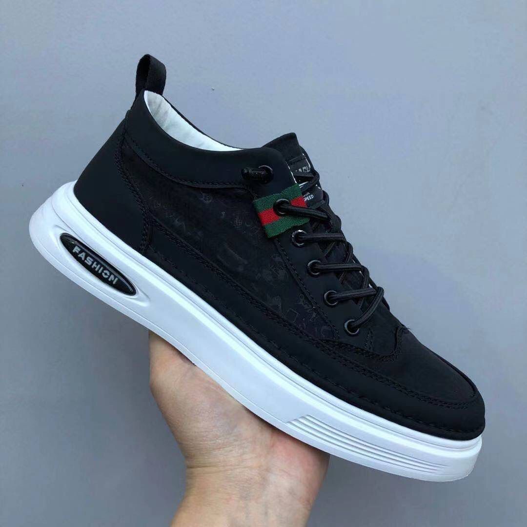 Men's Canvas Casual Shoes Lightweight Flat Heel Breathable