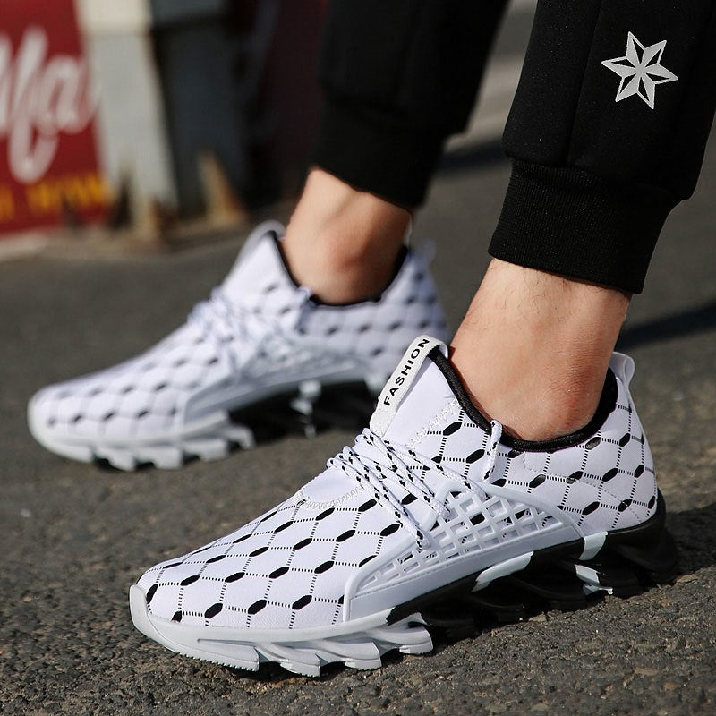 Men's Breathable Running Shoes Lightweight Waterproof Trainers