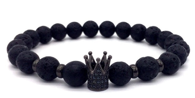 Men’s Crown Bracelet – Stylish Metal Wrist Accessory