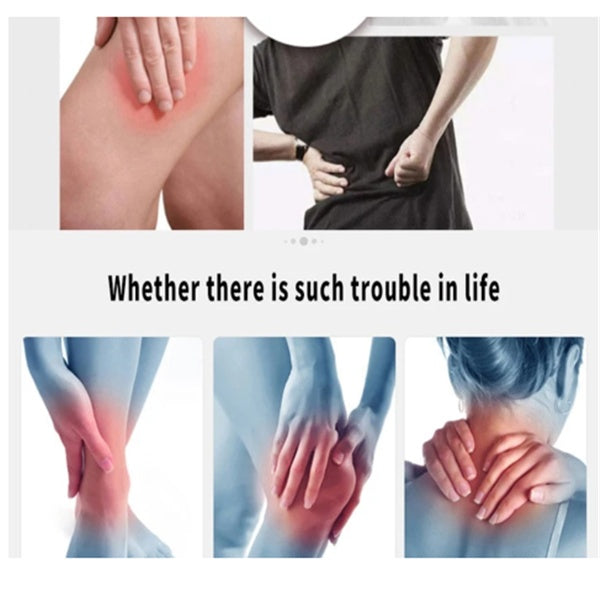 Portable USB Pulse Neck Massager Patch for Pain Relief Therapy