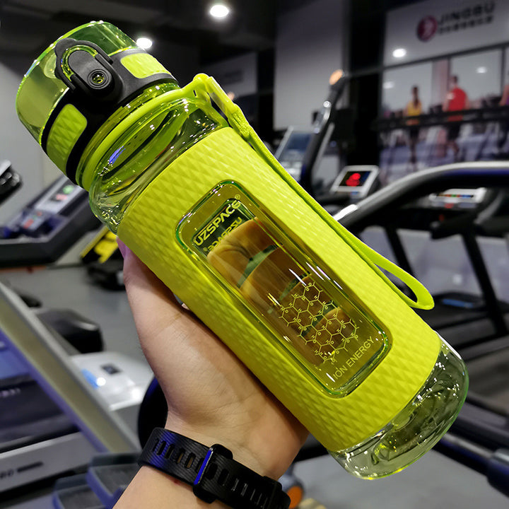 Sports Water Bottles Gym Leak-proof Drop-proof Portable Shaker