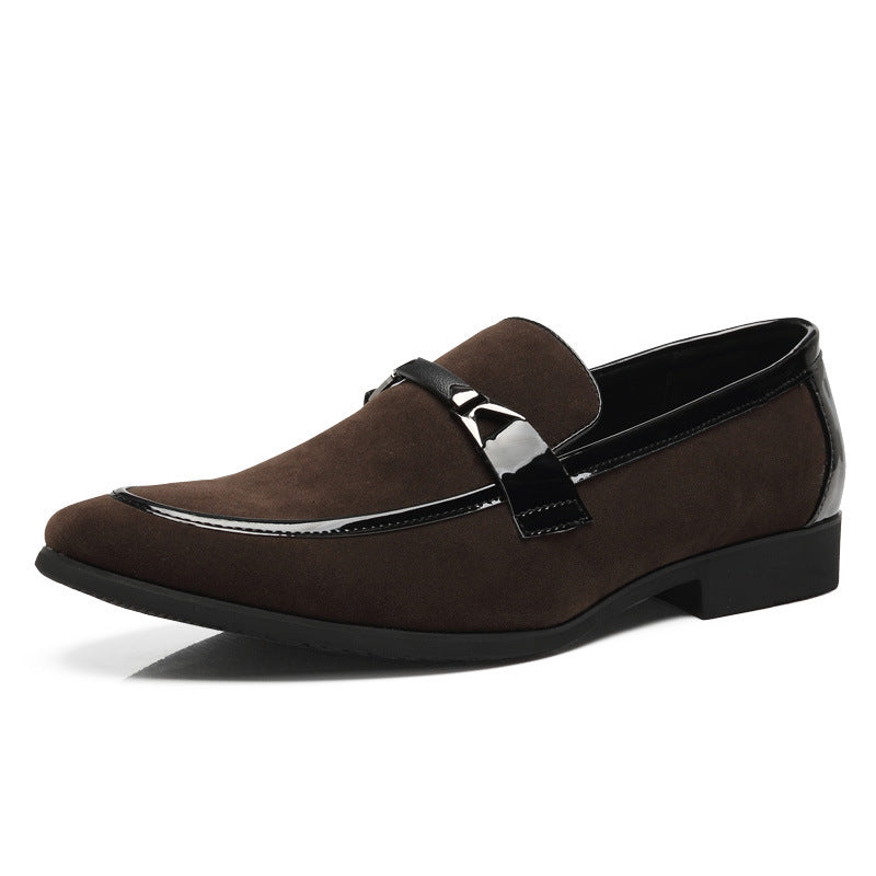 Men's Formal Slip-On Leather Shoes – Classic Business & Wedding