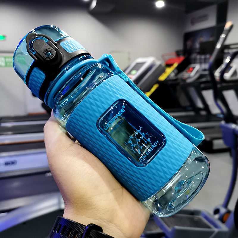 Sports Water Bottles Gym Leak-proof Drop-proof Portable Shaker