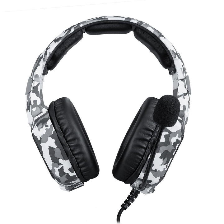 K8 Camouflage Gaming Headphones with 3.5mm Jack for All Devices