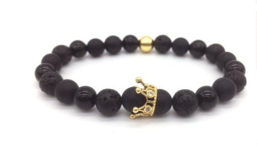 Men’s Crown Bracelet – Stylish Metal Wrist Accessory