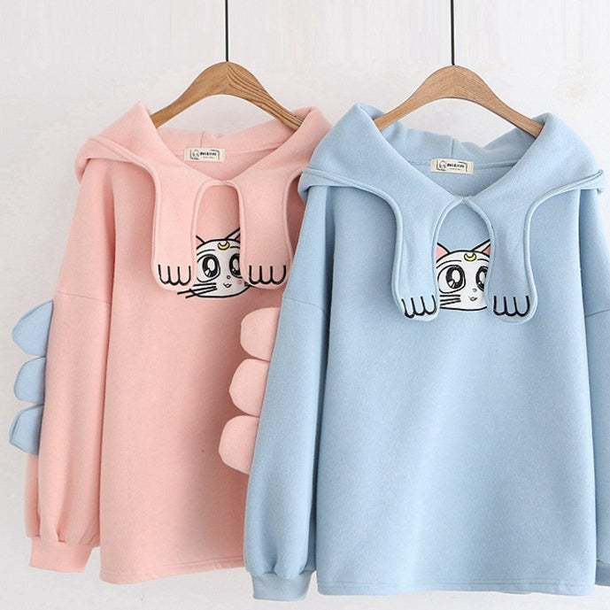 Merry Pretty Women's Oversized Cotton Hoodie Sweatshirt