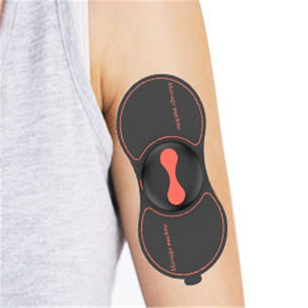 Portable USB Pulse Neck Massager Patch for Pain Relief Therapy