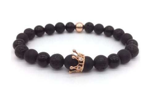 Men’s Crown Bracelet – Stylish Metal Wrist Accessory