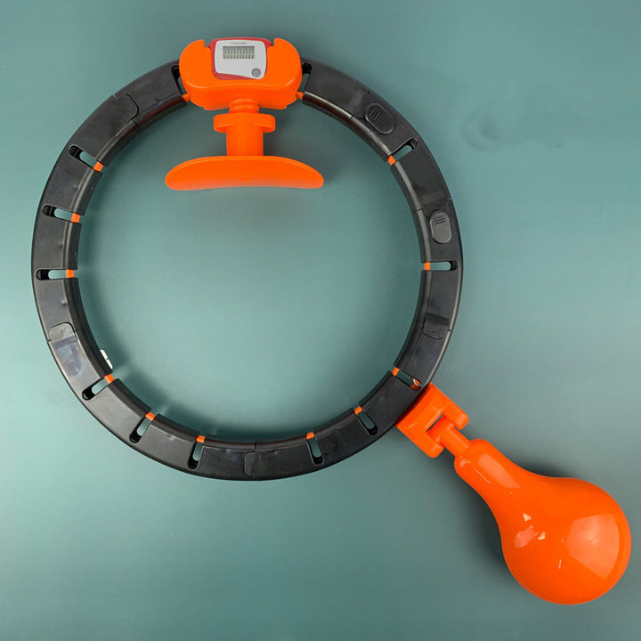 Adjustable Fitness Thin Waist Hoop for Exercise & Massage