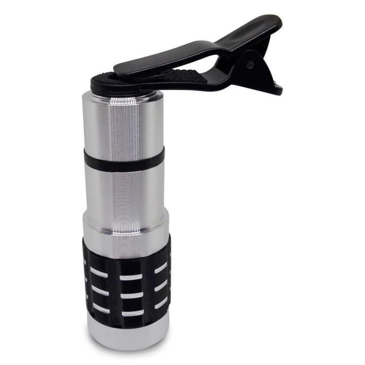 12X Zoom Mobile Phone Camera Lens with Clip – HD Telephoto