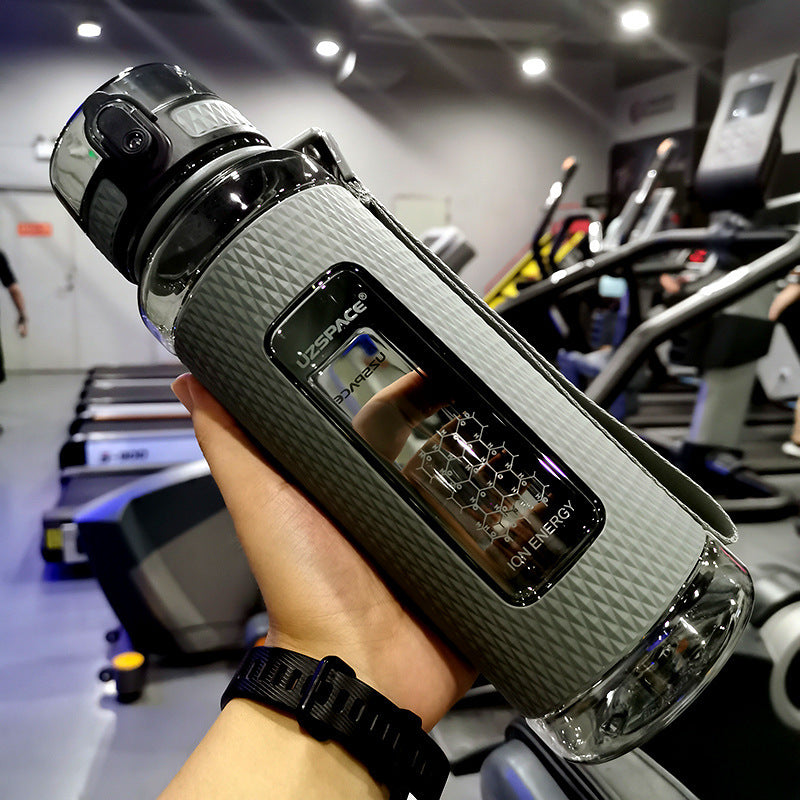 Sports Water Bottles Gym Leak-proof Drop-proof Portable Shaker