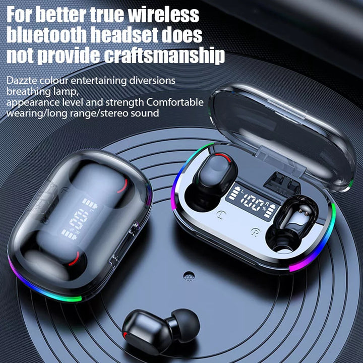 Mini TWS Wireless Earbuds – Bluetooth 5.3, LED Display, Waterproof