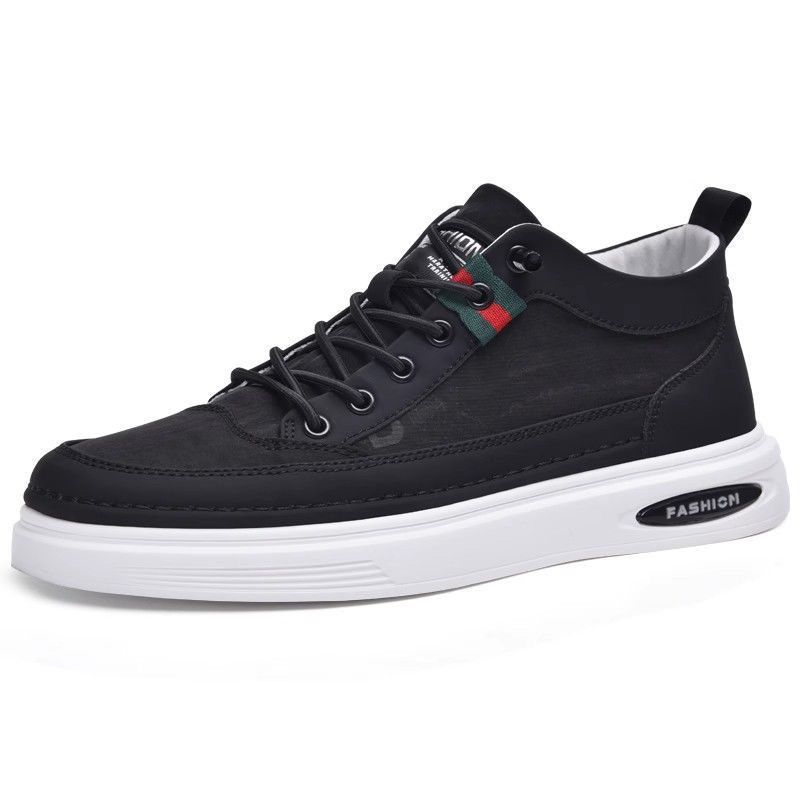 Men's Canvas Casual Shoes Lightweight Flat Heel Breathable