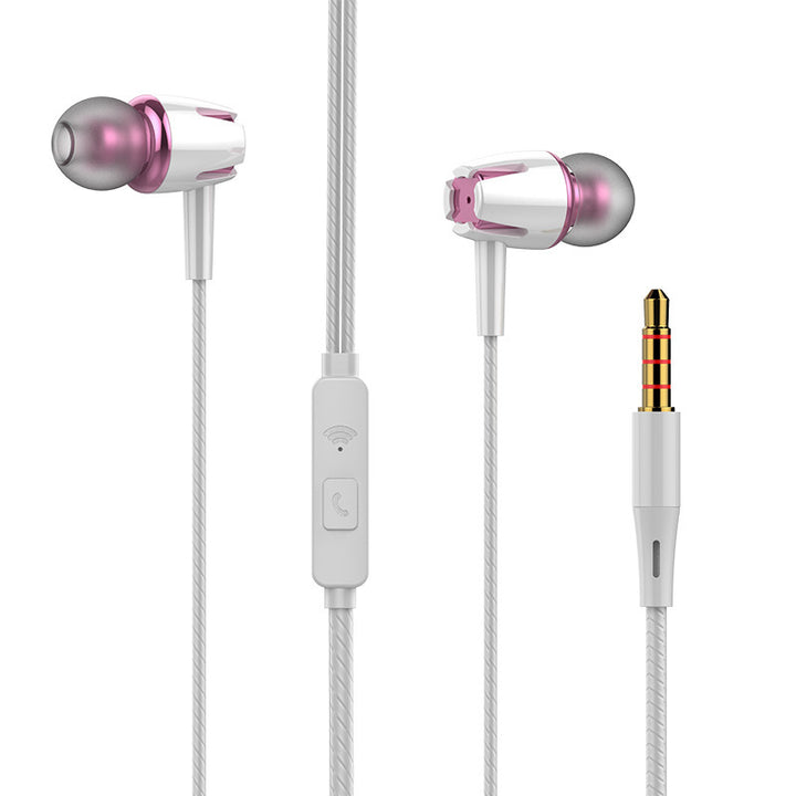 Wired In-Ear Headphones with Deep Bass Subwoofer Sound