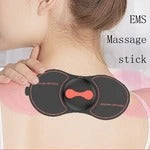 Portable USB Pulse Neck Massager Patch for Pain Relief Therapy
