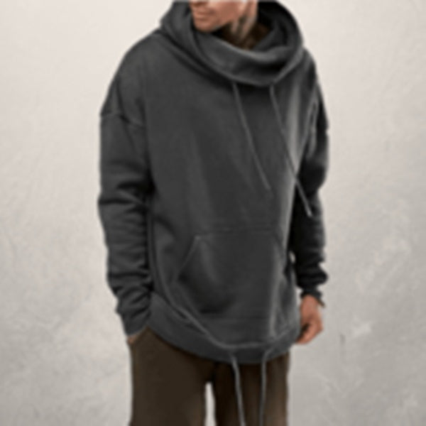 Men’s Fleece Pocket Hoodie – Warm Winter Pullover Sweatshirt