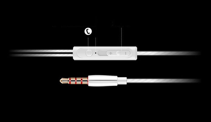 Dynamic In-Ear Wired Headphones – iOS Compatible Earbuds