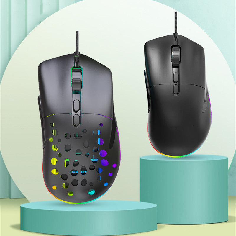 M88 Hollow Gaming Mouse – Wired & Wireless Options