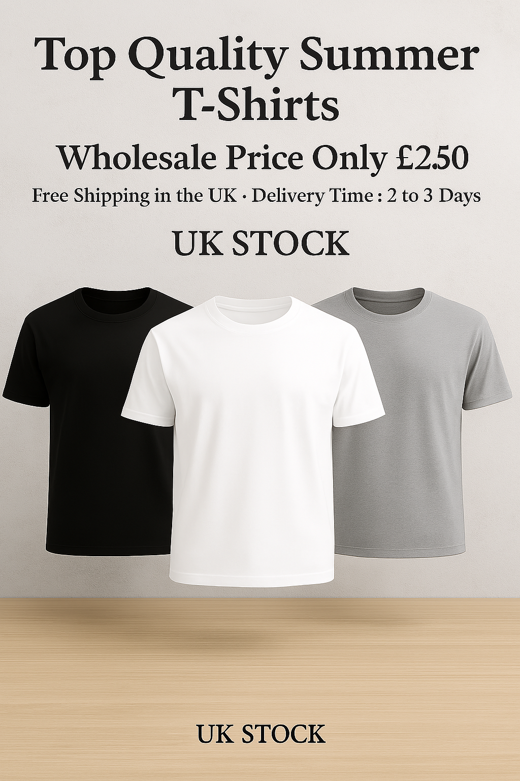 Top Quality Wholesale T-Shirts 10pcs.