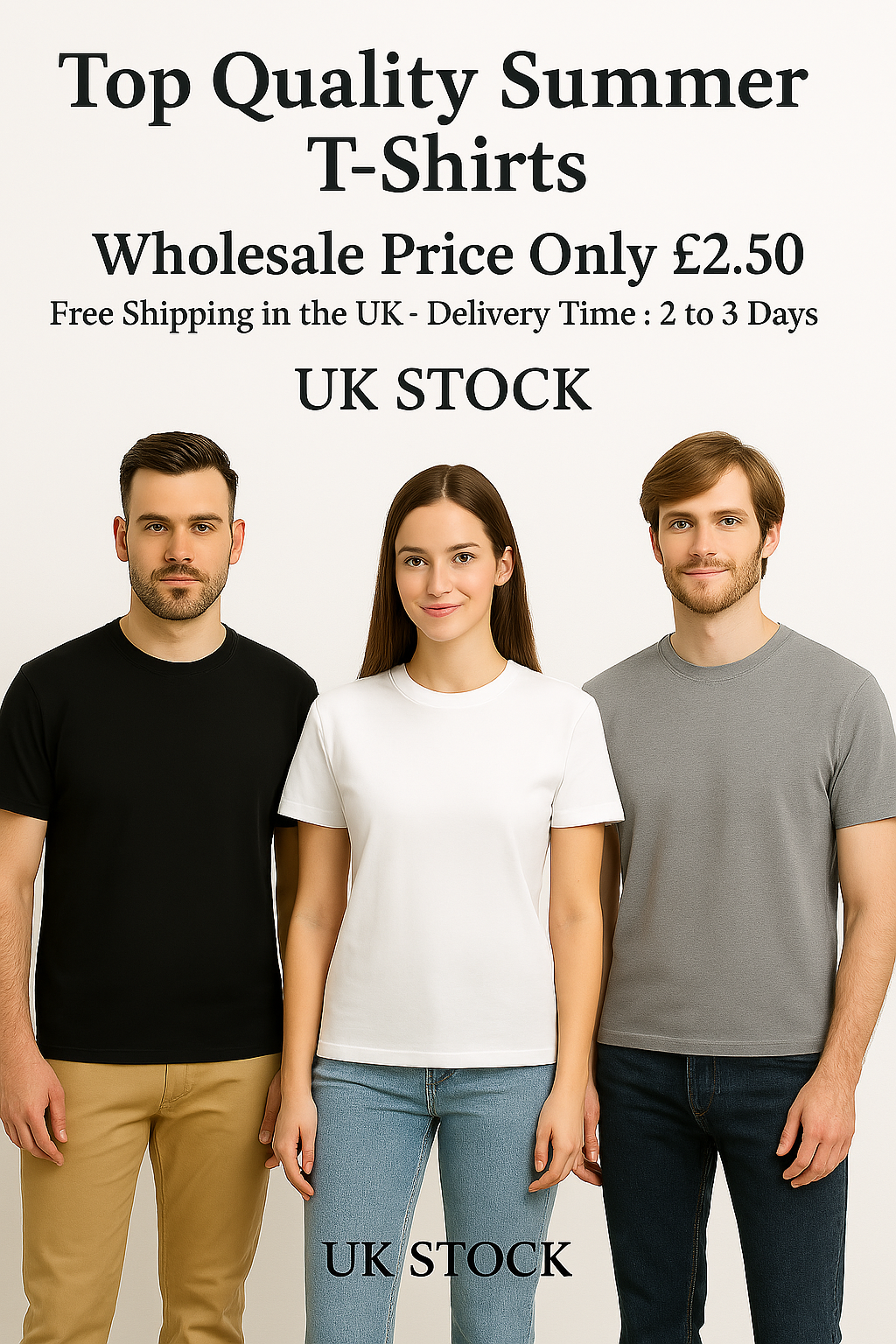 Top Quality Wholesale T-Shirts 10pcs.