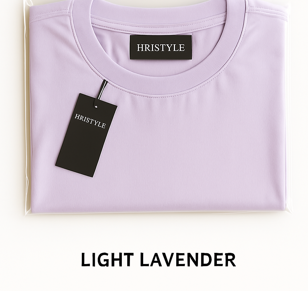 5 Pack HRJSTYLE Premium Quality 100% Cotton T-Shirts - Short Sleeve