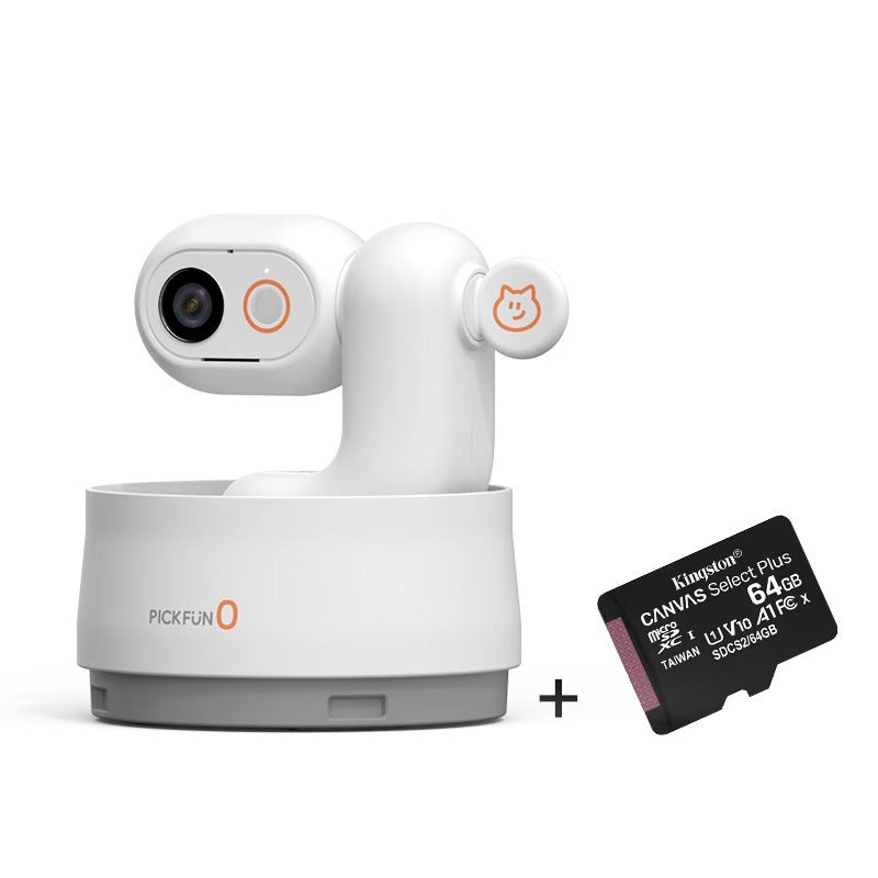 Smart Pet Camera – 64GB Remote Monitor for Dogs & Cats