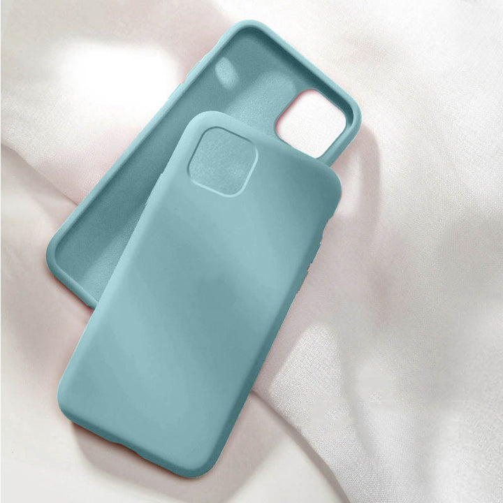 Soft Silicone Back Cover for iPhone – Multiple Colors Available