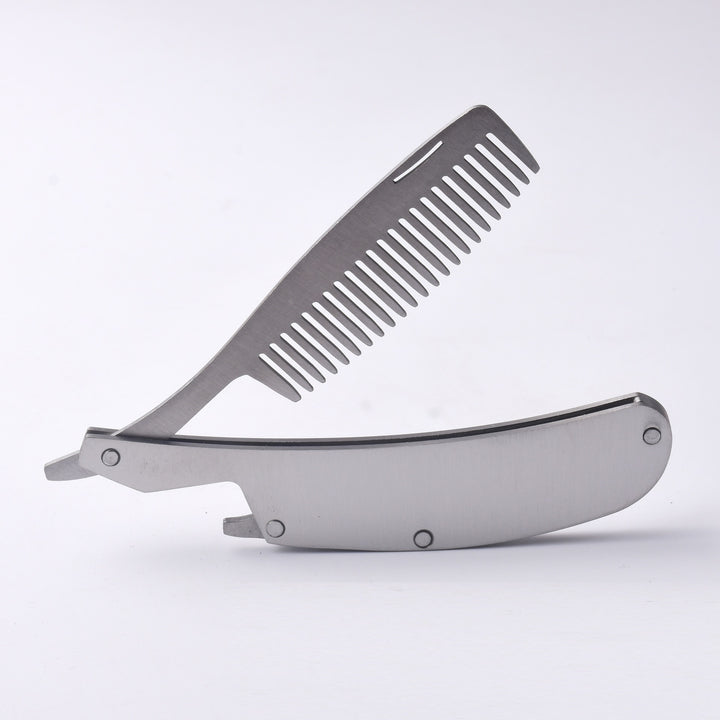Men's Care Foldable And Portable Beard Comb