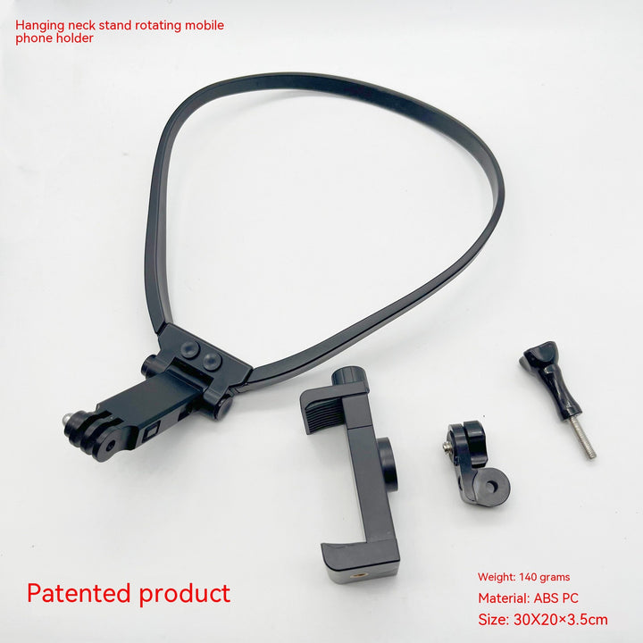 Universal 360° Rotatable Sports Camera & Phone Neck Bracket