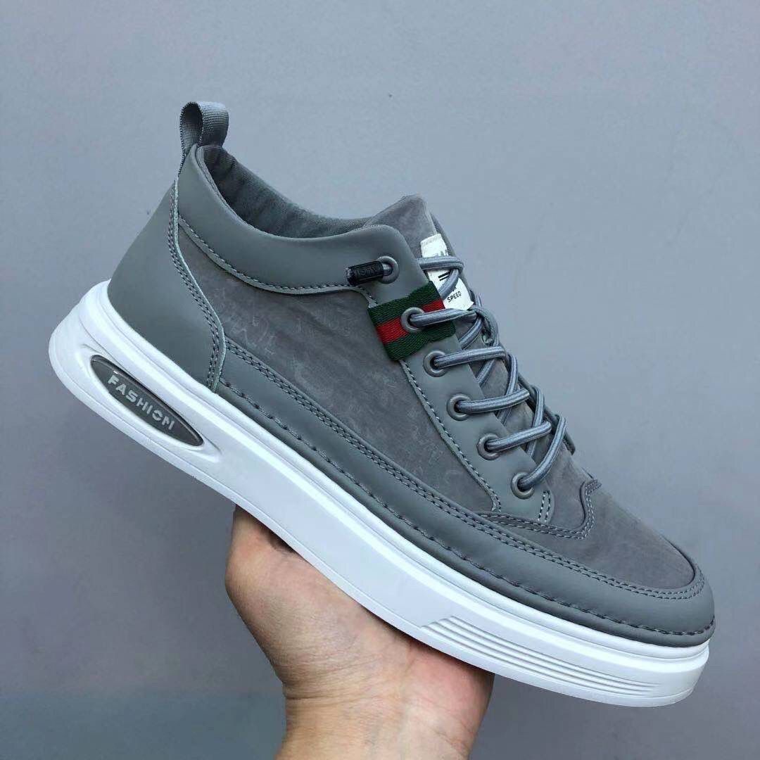 Men's Canvas Casual Shoes Lightweight Flat Heel Breathable