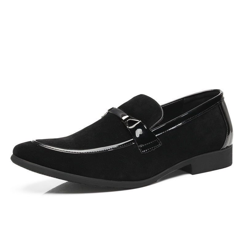 Men's Formal Slip-On Leather Shoes – Classic Business & Wedding