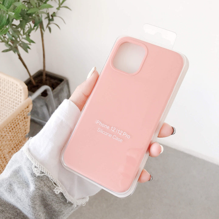 Soft Silicone Back Cover for iPhone – Multiple Colors Available