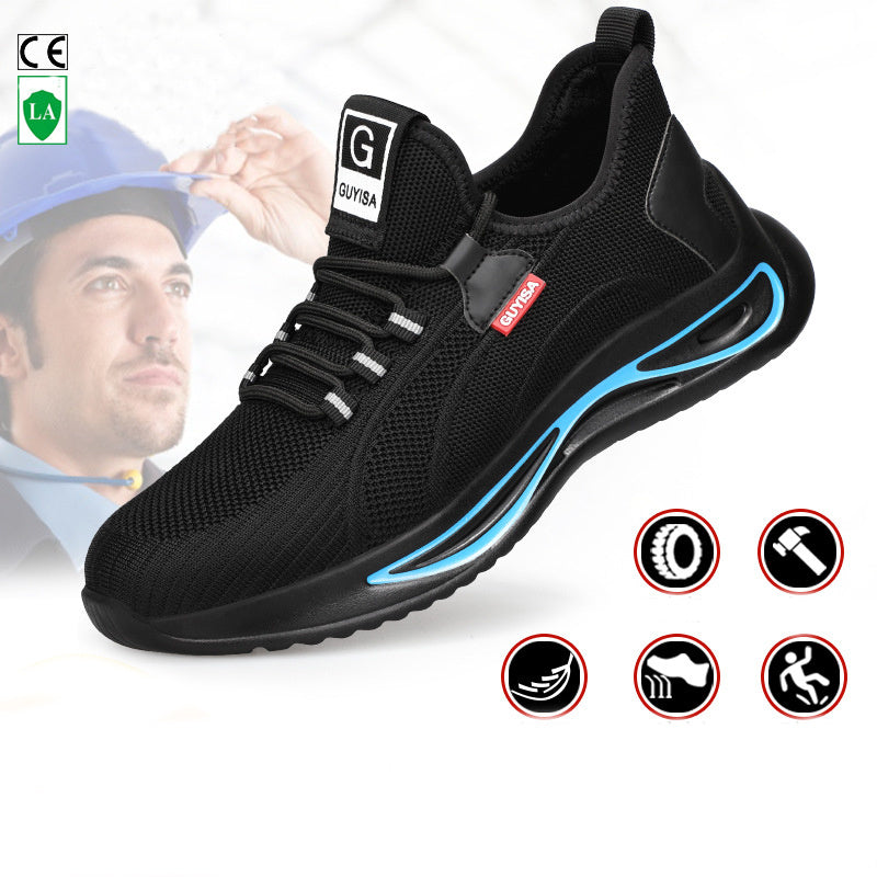 Men’s Steel Toe Safety Work Shoes Anti-Puncture Lightweight